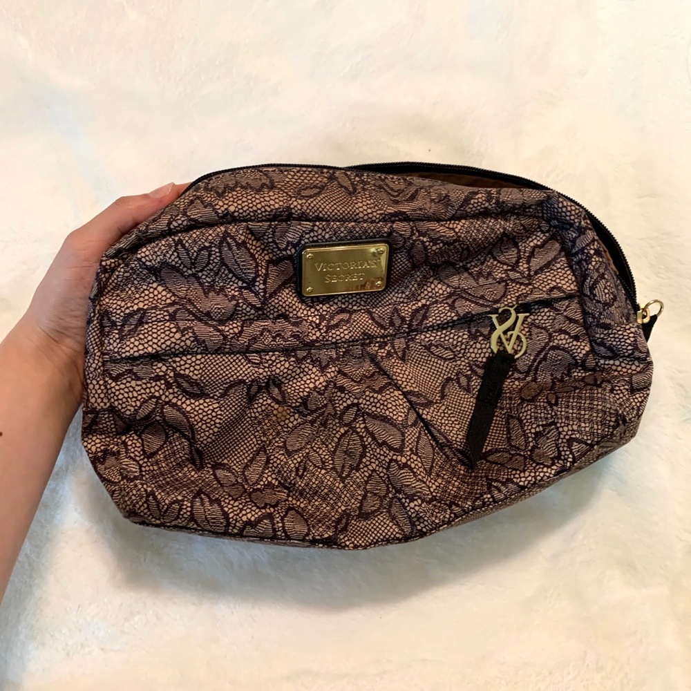 Lavender Black Victoria Secret Bag